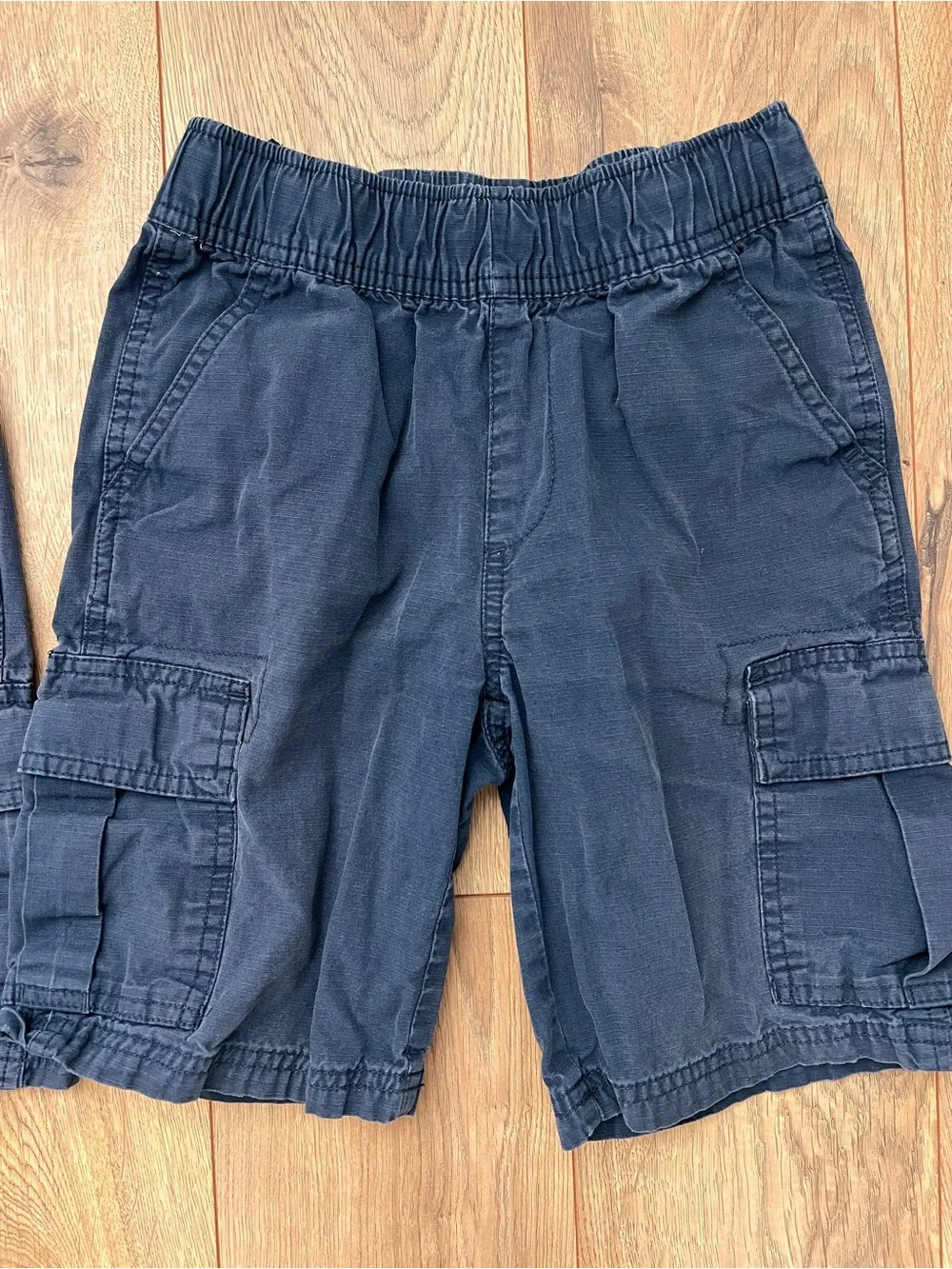 The Children's Place Navy Cargo Pull-On Shorts